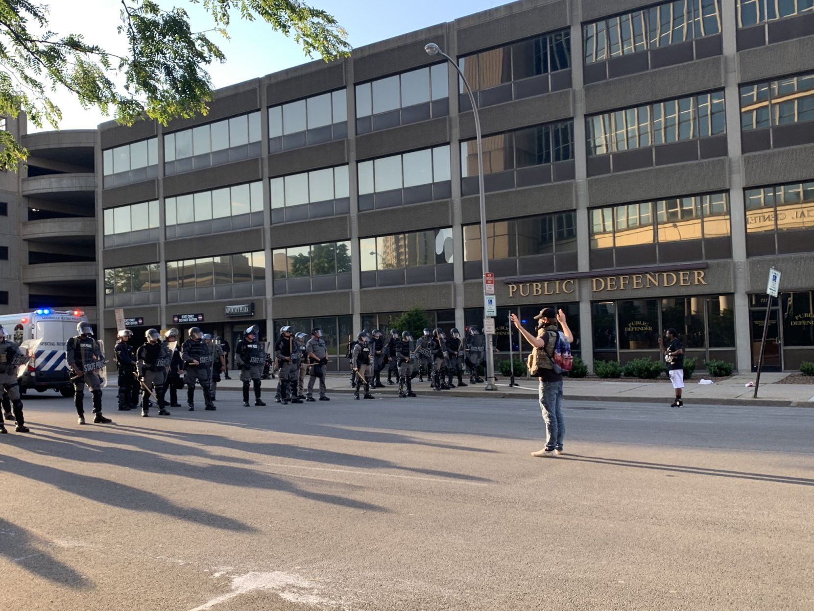 Protests on 7th and Jefferson, 5-30-20